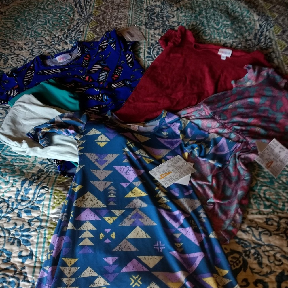 LuLaRoe Size 4 Kid's Bundle